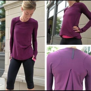Lululemon Tuck and flow long sleeve